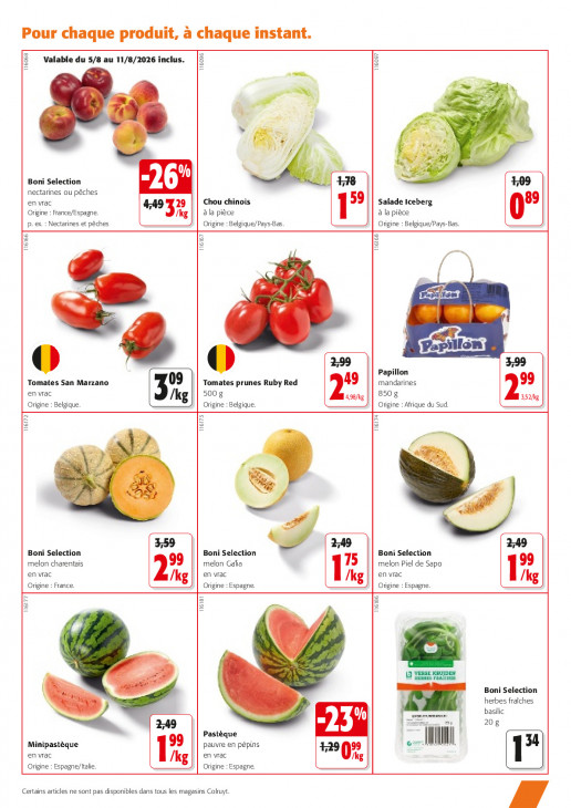 Colruyt Dépliant 29.07.2026