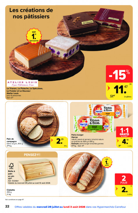 Carrefour Dépliant 29.07.2026