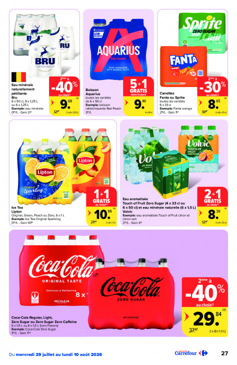 Carrefour Dépliant 29.07.2026