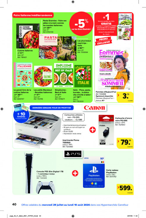 Carrefour Dépliant 29.07.2026
