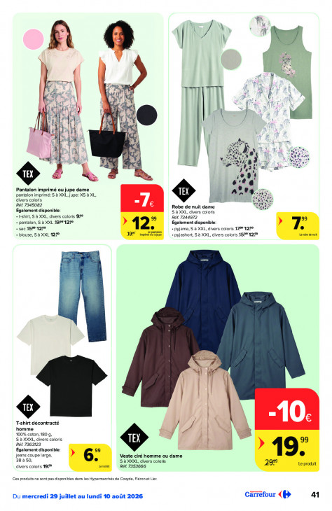 Carrefour Dépliant 29.07.2026