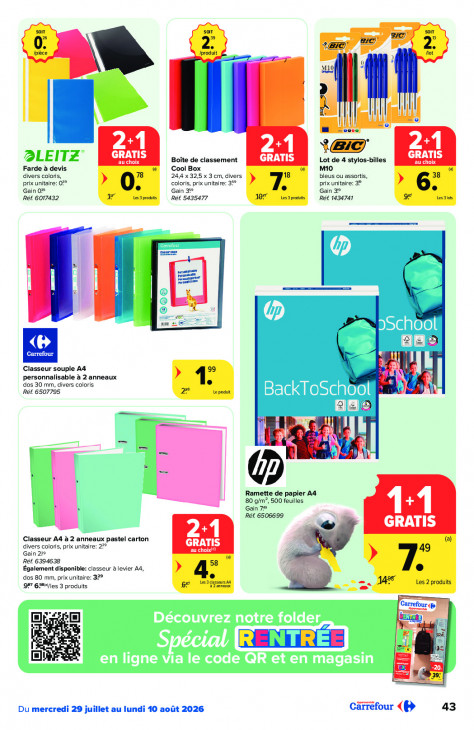 Carrefour Dépliant 29.07.2026