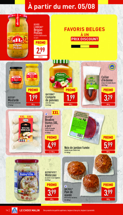 Aldi Dépliant 03.08.2026