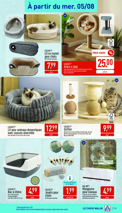Aldi Dépliant 03.08.2026