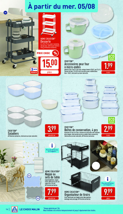 Aldi Dépliant 03.08.2026
