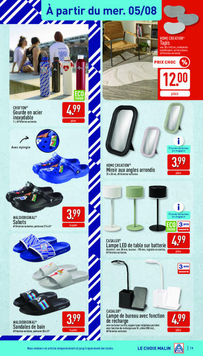 Aldi Dépliant 03.08.2026
