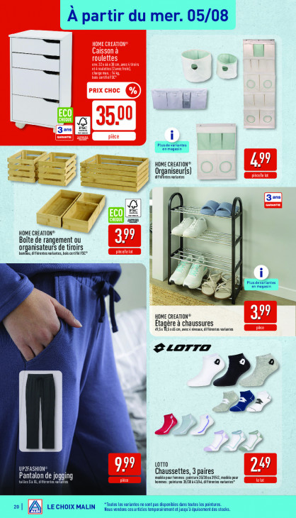 Aldi Dépliant 03.08.2026