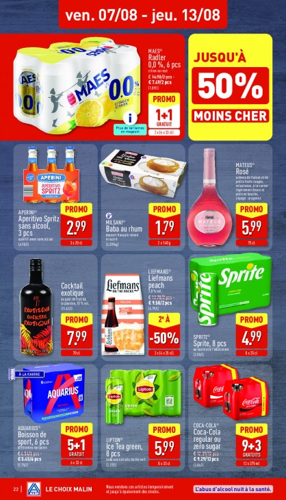 Aldi Dépliant 03.08.2026