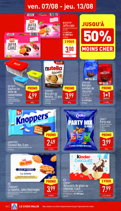 Aldi Dépliant 03.08.2026