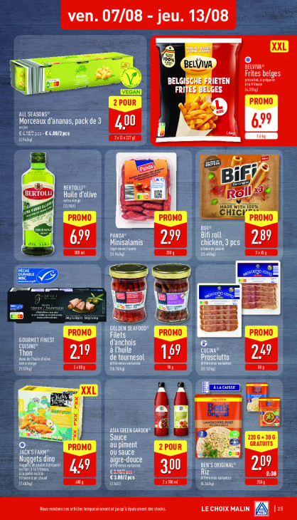 Aldi Dépliant 03.08.2026