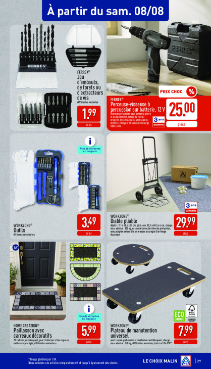 Aldi Dépliant 03.08.2026