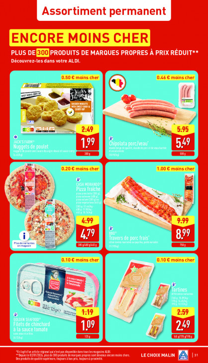 Aldi Dépliant 03.08.2026