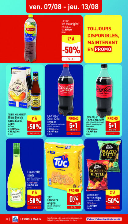 Aldi Dépliant 03.08.2026