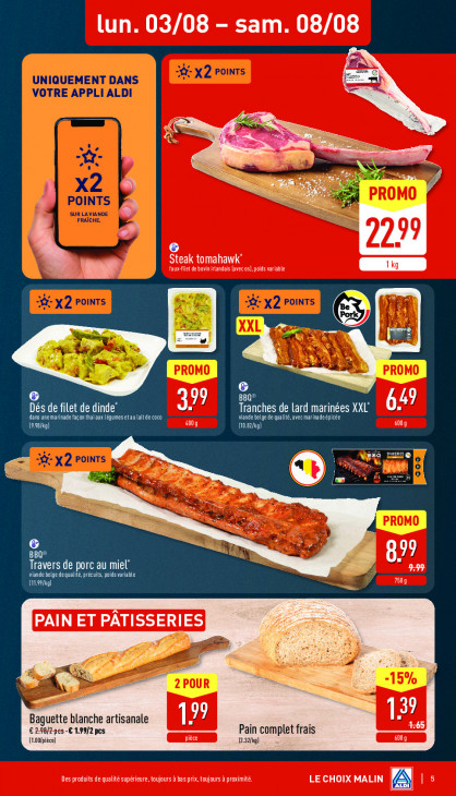 Aldi Dépliant 03.08.2026