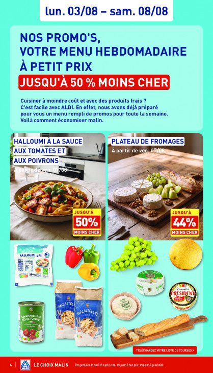 Aldi Dépliant 03.08.2026