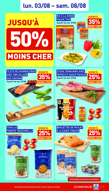 Aldi Dépliant 03.08.2026