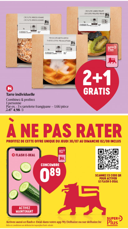 Delhaize Dépliant 30.07.2026