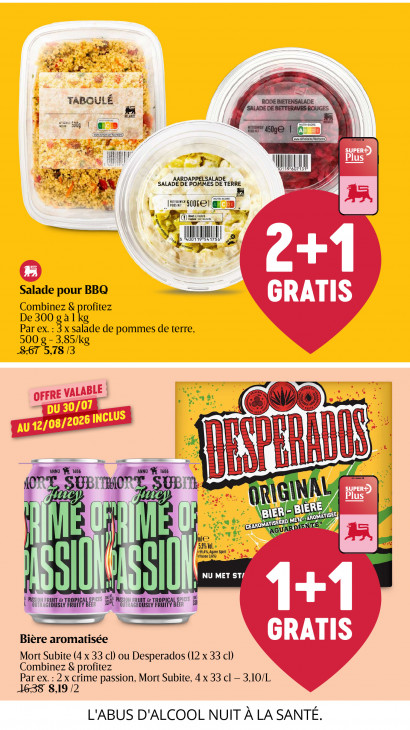 Delhaize Dépliant 30.07.2026