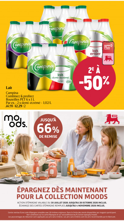 Delhaize Dépliant 30.07.2026