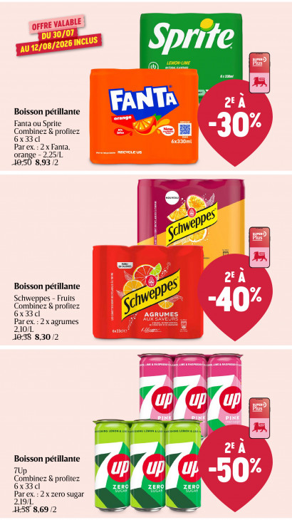 Delhaize Dépliant 30.07.2026
