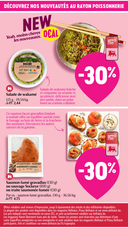 Delhaize Dépliant 30.07.2026