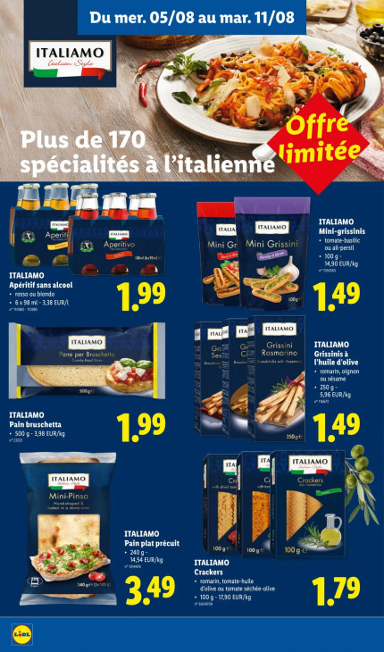 Lidl Dépliant 03.08.2026