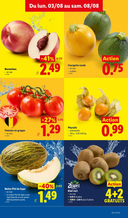 Lidl Dépliant 03.08.2026
