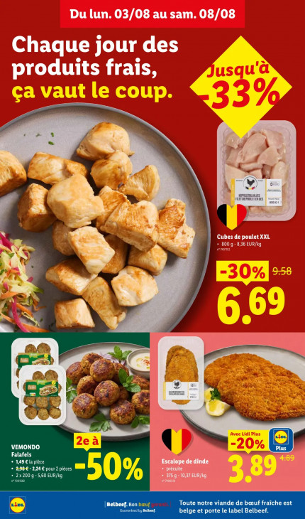 Lidl Dépliant 03.08.2026