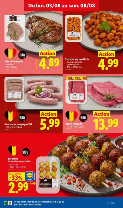 Lidl Dépliant 03.08.2026