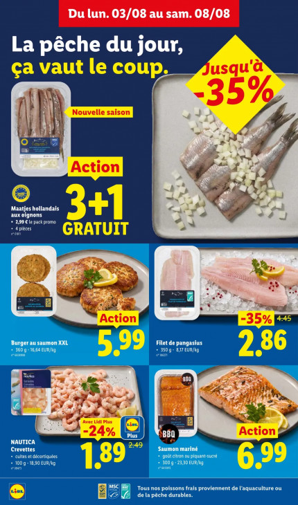 Lidl Dépliant 03.08.2026