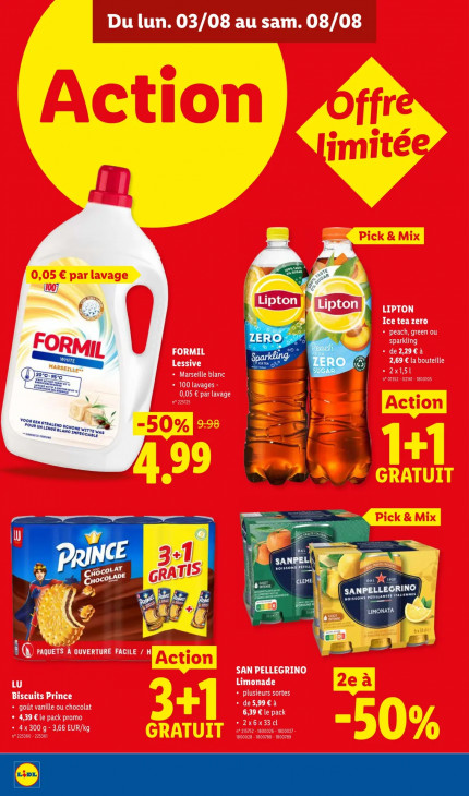 Lidl Dépliant 03.08.2026