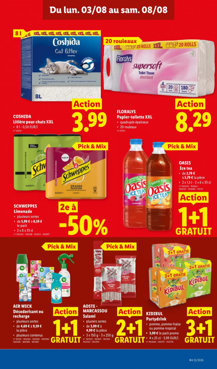 Lidl Dépliant 03.08.2026