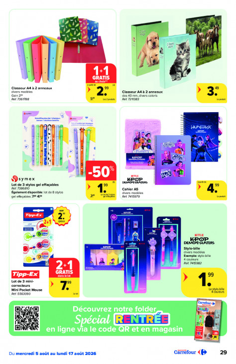 Carrefour Dépliant 05.08.2026