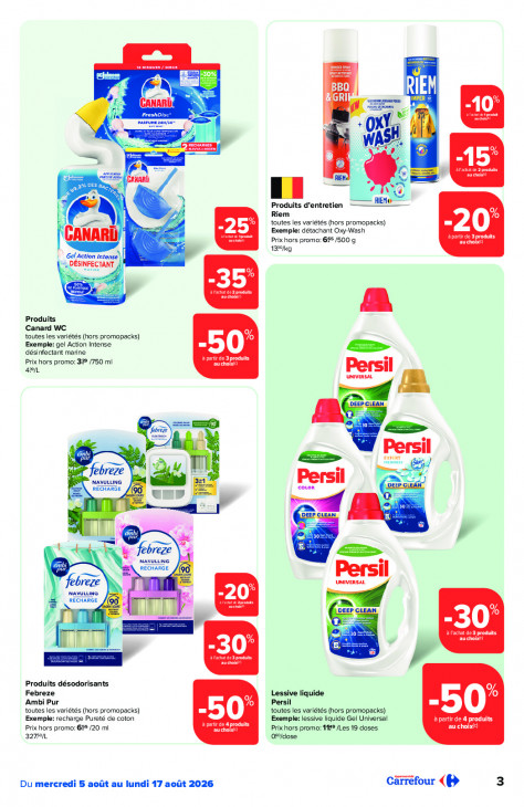 Carrefour Dépliant 05.08.2026