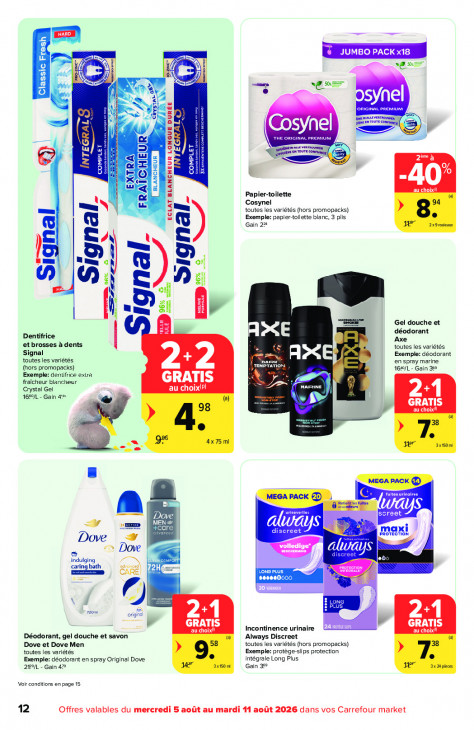 Carrefour Dépliant 05.08.2026