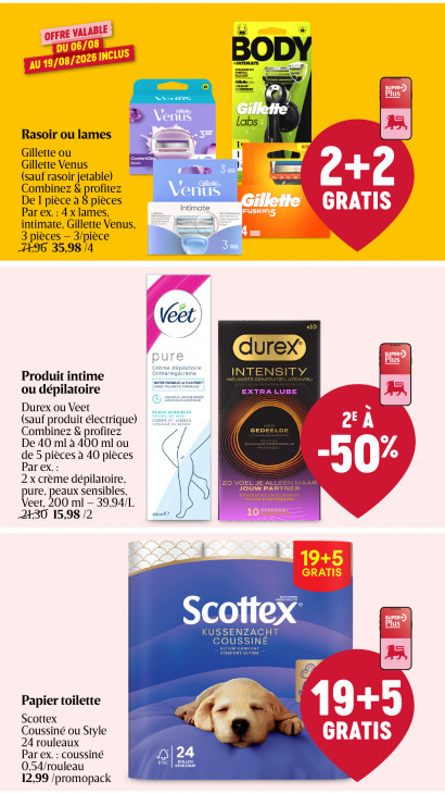 Delhaize Dépliant 06.08.2026