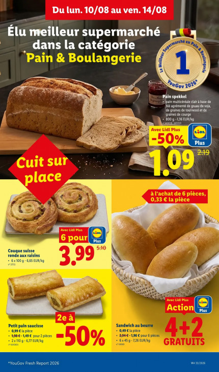 Lidl Dépliant 10.08.2026