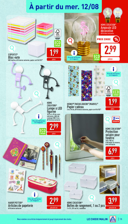 Aldi Dépliant 10.08.2026