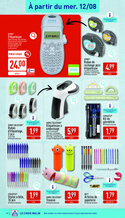 Aldi Dépliant 10.08.2026
