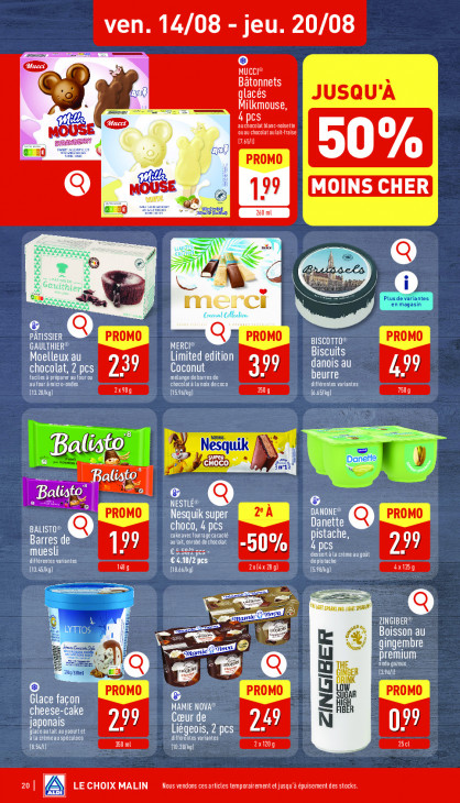 Aldi Dépliant 10.08.2026