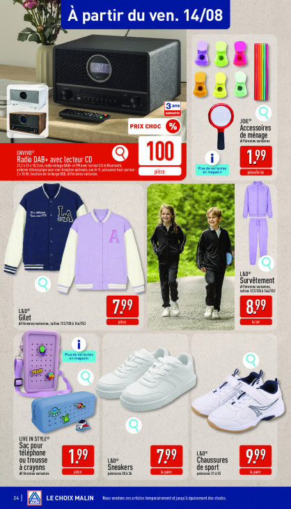Aldi Dépliant 10.08.2026