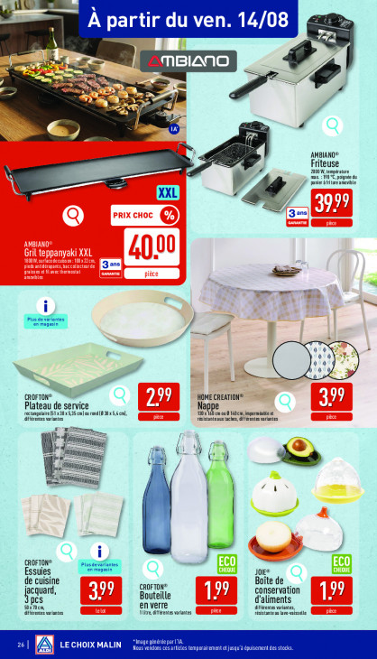 Aldi Dépliant 10.08.2026