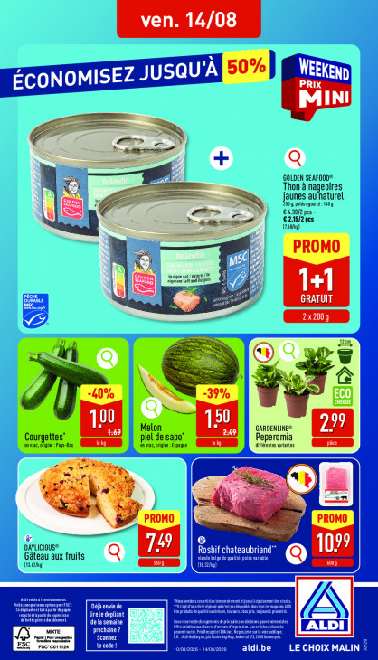 Aldi Dépliant 10.08.2026