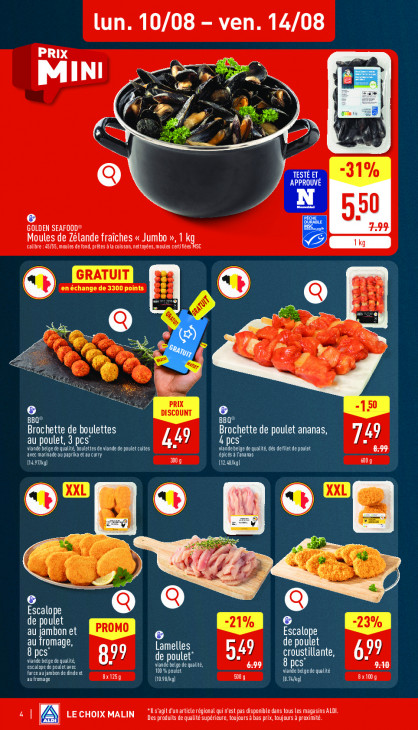 Aldi Dépliant 10.08.2026
