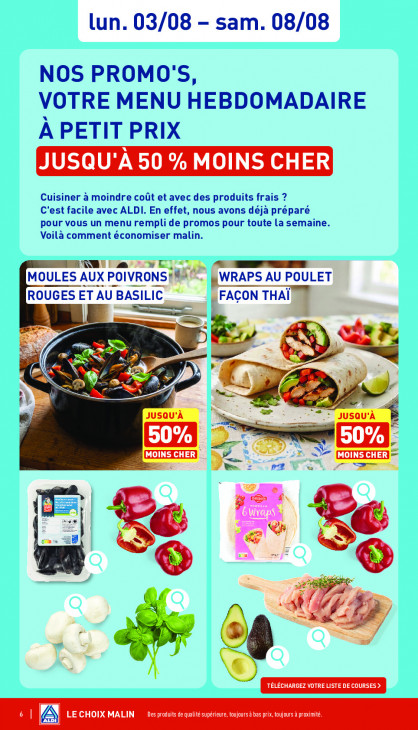 Aldi Dépliant 10.08.2026