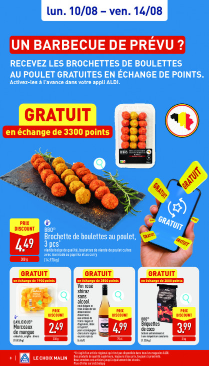 Aldi Dépliant 10.08.2026