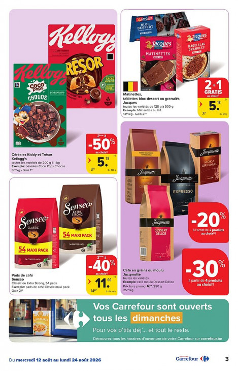 Carrefour Dépliant 12.08.2026