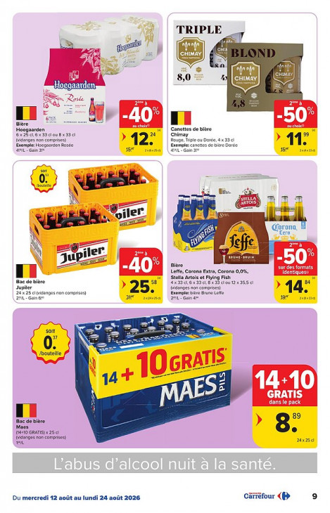 Carrefour Dépliant 12.08.2026