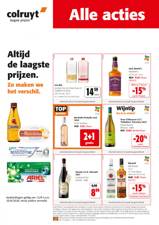 Colruyt 12.08.26 - 25.08.26