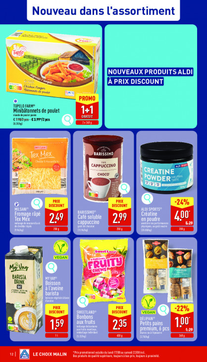 Aldi Dépliant 17.08.2026